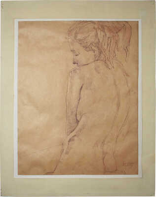 Густав Климт. Обнаженная со спины